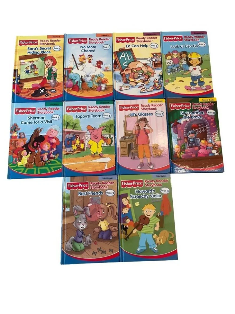 Vintage Fisher-Price Ready Reader Storybooks